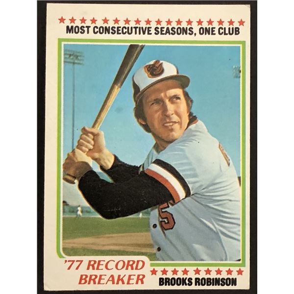 1978 TOPPS Brooks Robinson SP (HOF)