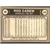 Image 2 : 1981 FLEER STICKERS Rod Carew (HOF)