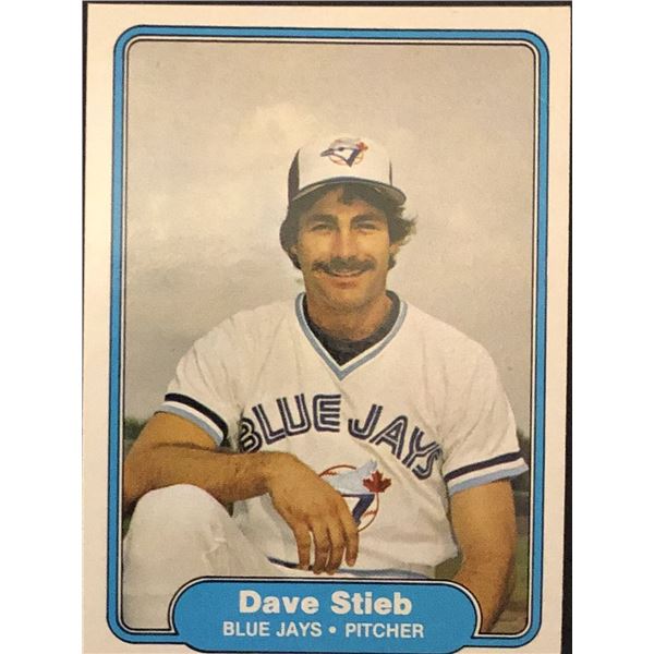 1982 FLEER Dave Stieb