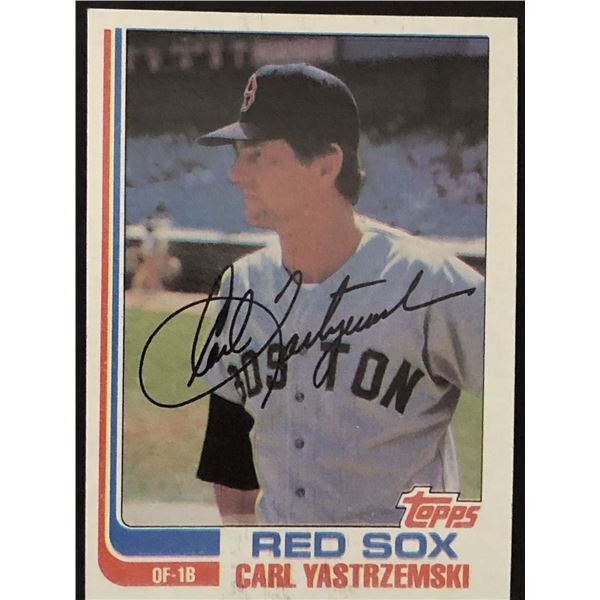 1982 TOPPS Carl Yastrzemski(HOF)