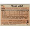 Image 2 : 1983 TOPPS Frank Viola (RC)