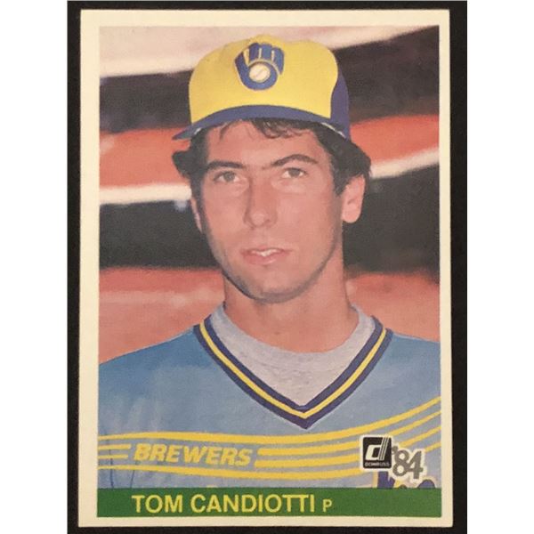 1984 DONRUSS Tom Candiotti (RC)