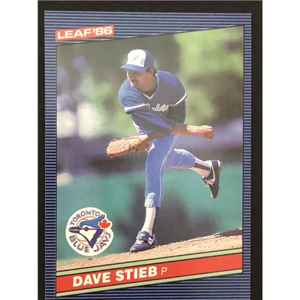 1986 DONRUSS LEAF Dave Stieb