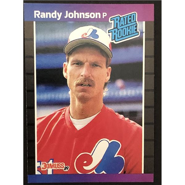 1989 DONRUSS Randy Johnson (RC) (HOF)