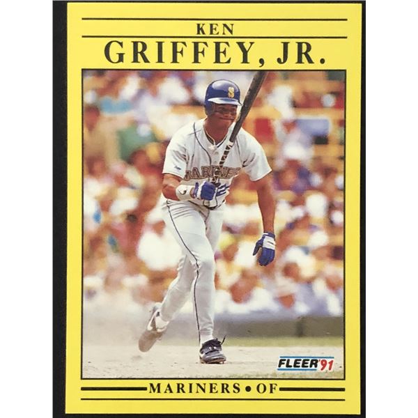 1991 FLEER Ken Griffey Jr (HOF)