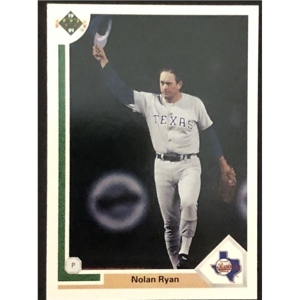 1991 UPPER DECK Nolan Ryan (HOF)