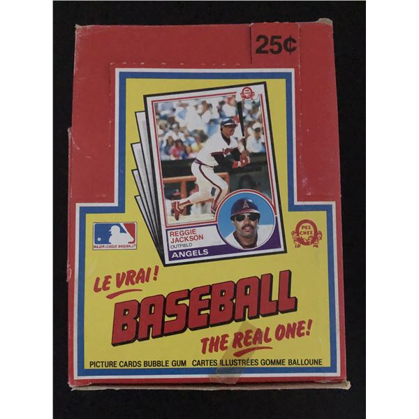 1983 O-PEE-CHEE Baseball wax box (36 packs)