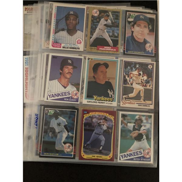 New York Yankees collection - over 100 cards