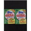 Image 1 : 1990 TOPPS Baseball jumbo packs (2 packs)