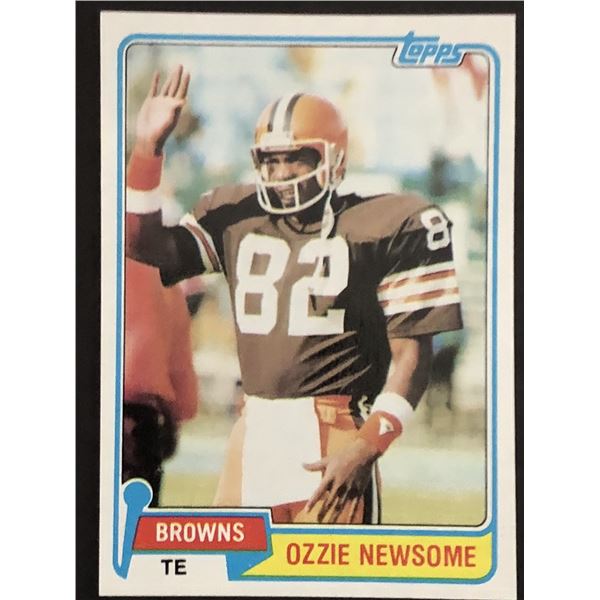 1981 TOPPS Ozzie Newsome (HOF)