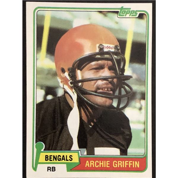 1981 TOPPS Archie Griffin