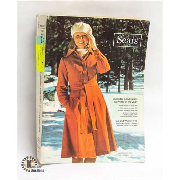 1975 SEARS CATALOGUE