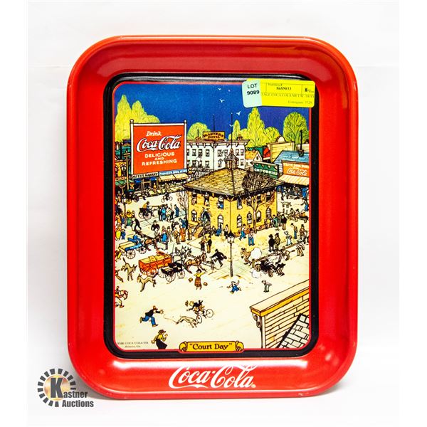 VINTAGE COCA COLA METAL TRAY