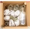 COLLECTION ANTIQUE MILK BOTTLES