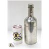 ANTIQUE BOTTLE SHAPED CIGAR HUMIDOR