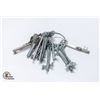 Image 1 : LOT OF ANTIQUE SKELETON KEYS