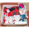 Image 1 : LOT ASSORTED CHRISTMAS DECORATIONS