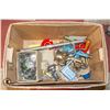 Image 1 : BOX ASSORTED ANTIQUES