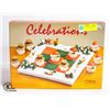 Image 1 : CHRISTMAS TIC TAC TOE SET IN BOX