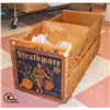 Image 1 : ANTIQUE STRATHMORE ORANGE CRATE