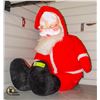 Image 1 : LARGE 1950S STUFFED SANTA CLAUS