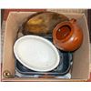 Image 1 : BOX ASSORTED ANTIQUES