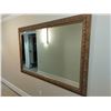 Image 1 : Large Wall Mirror with Ornate Gold-Coloured Frame