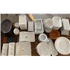 Image 2 : Wooden Table with Assortment of Madison's Grill Kitchen/Tableware