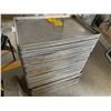 Image 1 : Large Stack of Metal Food Trays