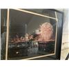 Image 2 : Framed Photograph of Edmonton Fireworks