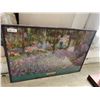 Image 1 : Framed Priint -  The Artist's Garden at Givemy by Claude Monet