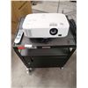 Image 1 : NEC P451X Projector and Cart