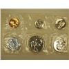 Image 1 : 1958 Silver Proof Set - Flat Pack 5 Coin Set ( No Envelope)