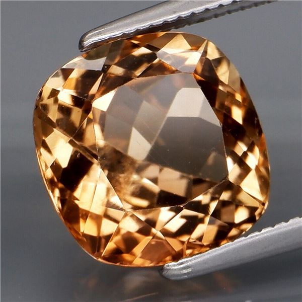 Natural Brazil Imperial Champagne Topaz 4.28 Cts