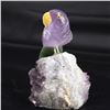Image 2 : Natural Stone Handcarved Quartz Bird