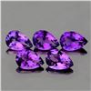 Image 1 : Purple Pear Amethyst 10 x 7 MM (4 Pcs) - VVS