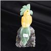 Image 1 : Natural Stone Handcarved Quartz Bird