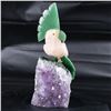 Image 2 : Natural Stone Handcarved Quartz Bird