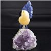 Image 2 : Natural Stone Handcarved Quartz Bird