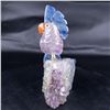 Image 2 : Natural Stone Handcarved Quartz Bird