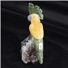 Image 1 : Natural Stone Handcarved Quartz Bird