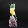 Image 2 : Natural Stone Handcarved Quartz Bird