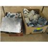 Image 1 : 2 BOXES OF ELECTRICAL MOUNTS, ETC.