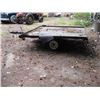 Image 1 : SM. TILT UTILITY FLATDECK TRAILER W/PAPERS