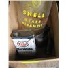 Image 2 : COLLECTOR SHELL GLASS CLEANS IT BOTTLE, ESSO 10 & 2 OIL DISPENSERS