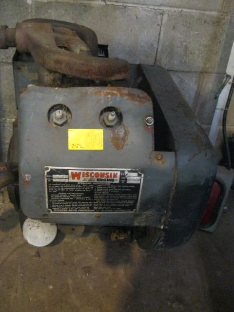 Wisconsin Engine Model As WISCONSIN ENGINE, MODEL VH40