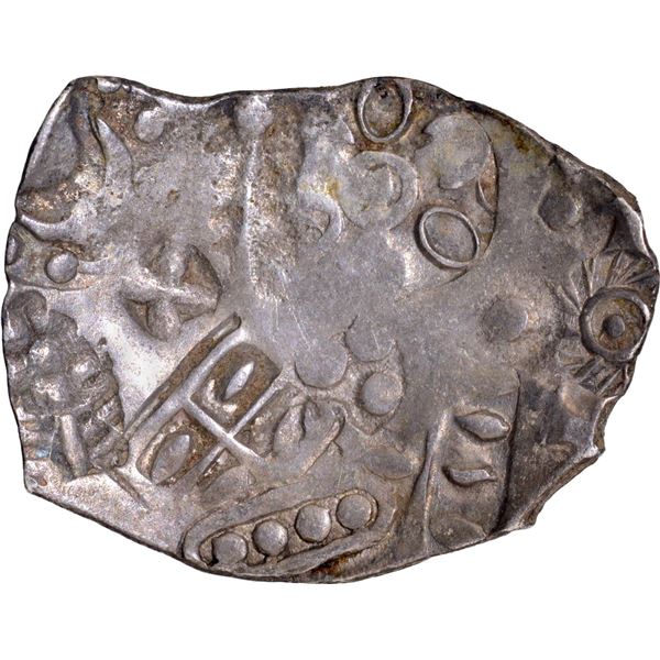 Scarce Punch Marked Karshapana Silver Coin of Magadha Janapada.