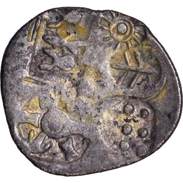 Aurihar Hoard type Silver Punch Marked Karshapana Coin of Magadha Janapada.