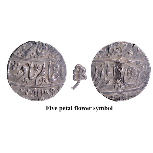Awadh, Asaf ud Daula of Muhammadabad Banaras Mint with Complete Hijri year 1189.