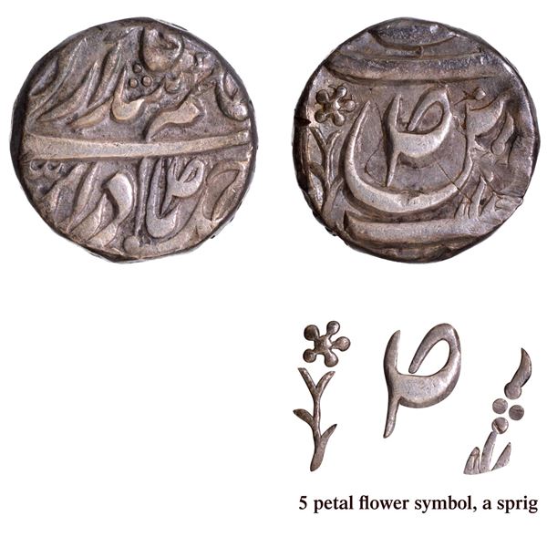 CIS-Patiala, Sahib Singh Sahrind Mint Silver Rupee.